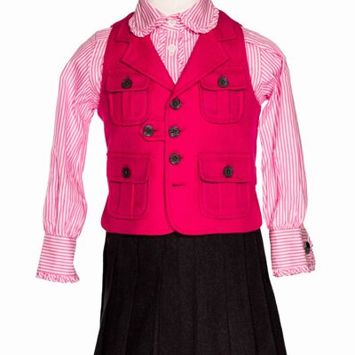 Giuseppe - Gilet pêcheur Rose