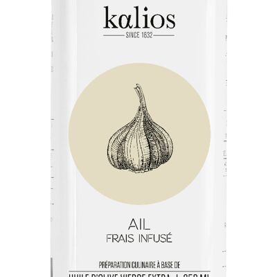 Olio d'oliva aromatizzato all'aglio 250ml - barattolo