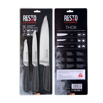RESTO 95502 3 pcs Knife set 12 / 24