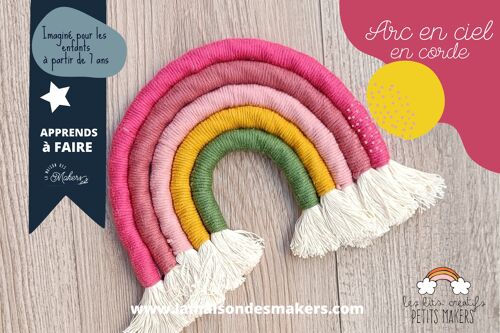 Kit DIY Arc en ciel - Coloris Printemps