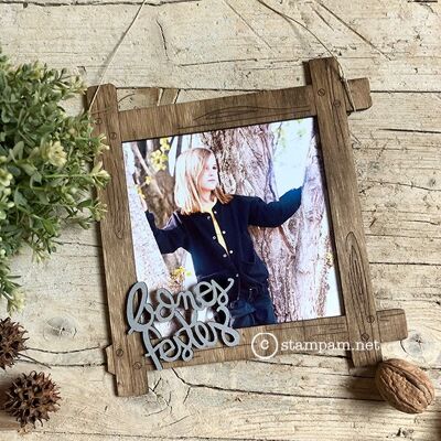 Cadre photo 15x15 listes