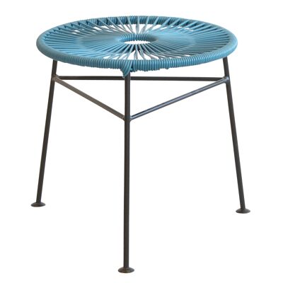 Centro stool, Petroleum Blue