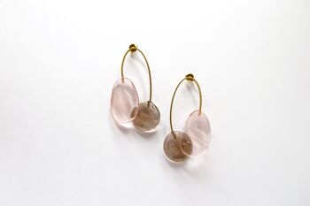 Boucles d'oreilles avec verre de Murano collection Elia 9