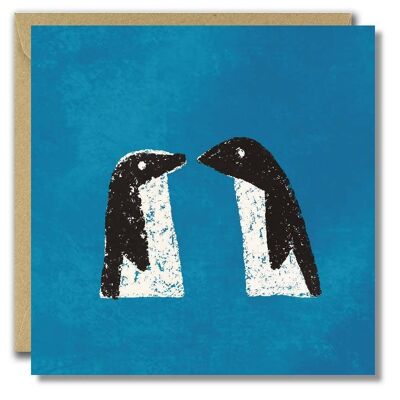 Amigos pingüinos