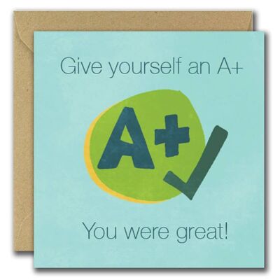 Give Yourself an a+