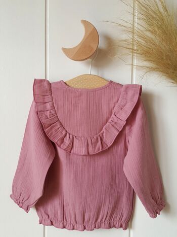 Blouse rose foncé 3 ans 3