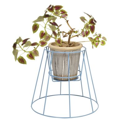 Cibele - Plant Stand - Small Pigeon Blue