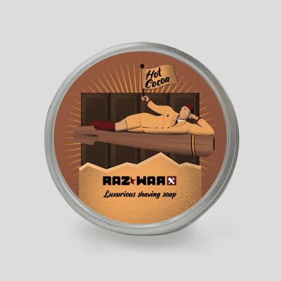 Organic Shaving Soap : Hot Cocoa