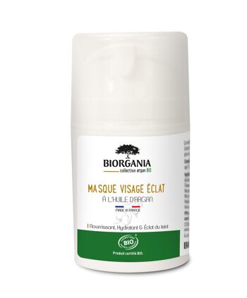 Masque visage éclat à l'huile d'argan 2