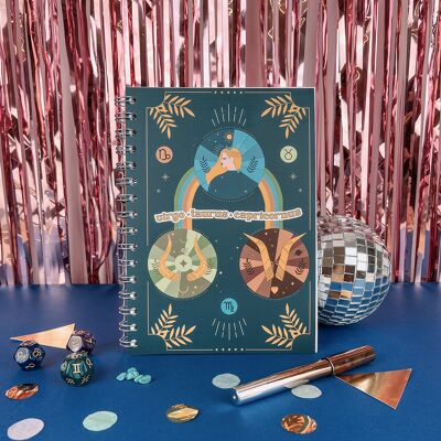 Earth Elements Astrology Notebook