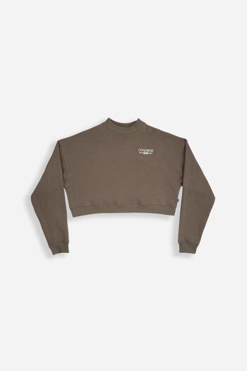 GOODBOIS - MARQUE DE COMMERCE CROP CREWNECK STN