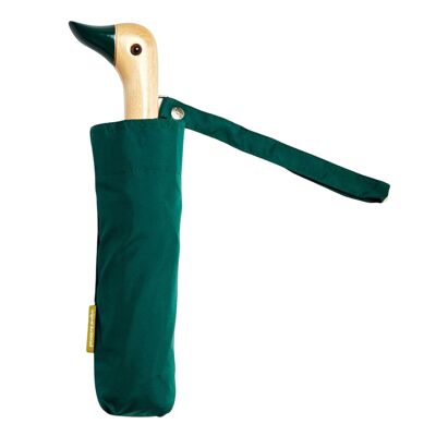 Ombrello Ombrello compatto ecologico resistente al vento verde foresta