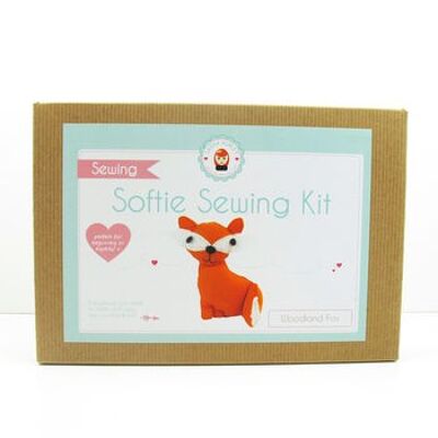 Fabriquez votre propre kit de couture de renard en feutre