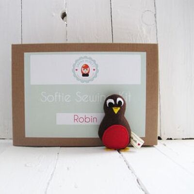 Haz tu propio kit de costura de juguete Robin Softie