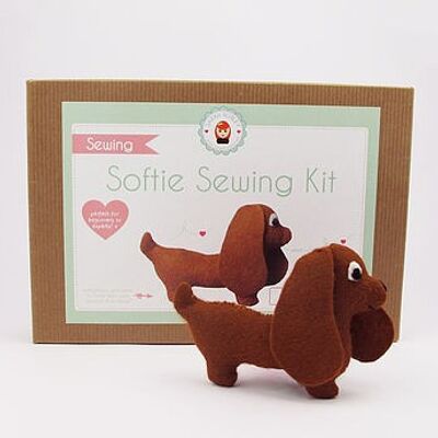 Make Your Own Sausage Dog Sewing Kit