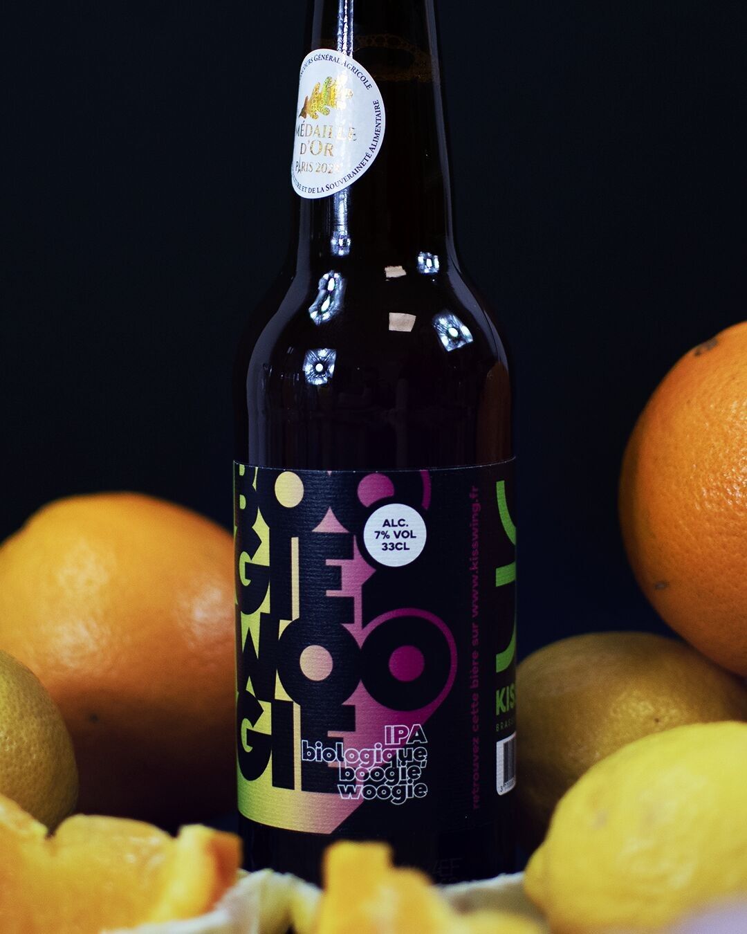 Boogie Woogie - Birra ambrata in stile IPA, alcolica. Gradazione alcolica: 7% vol. - 330 ml