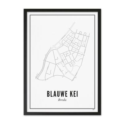 Prints - Breda - De blauwe Kei