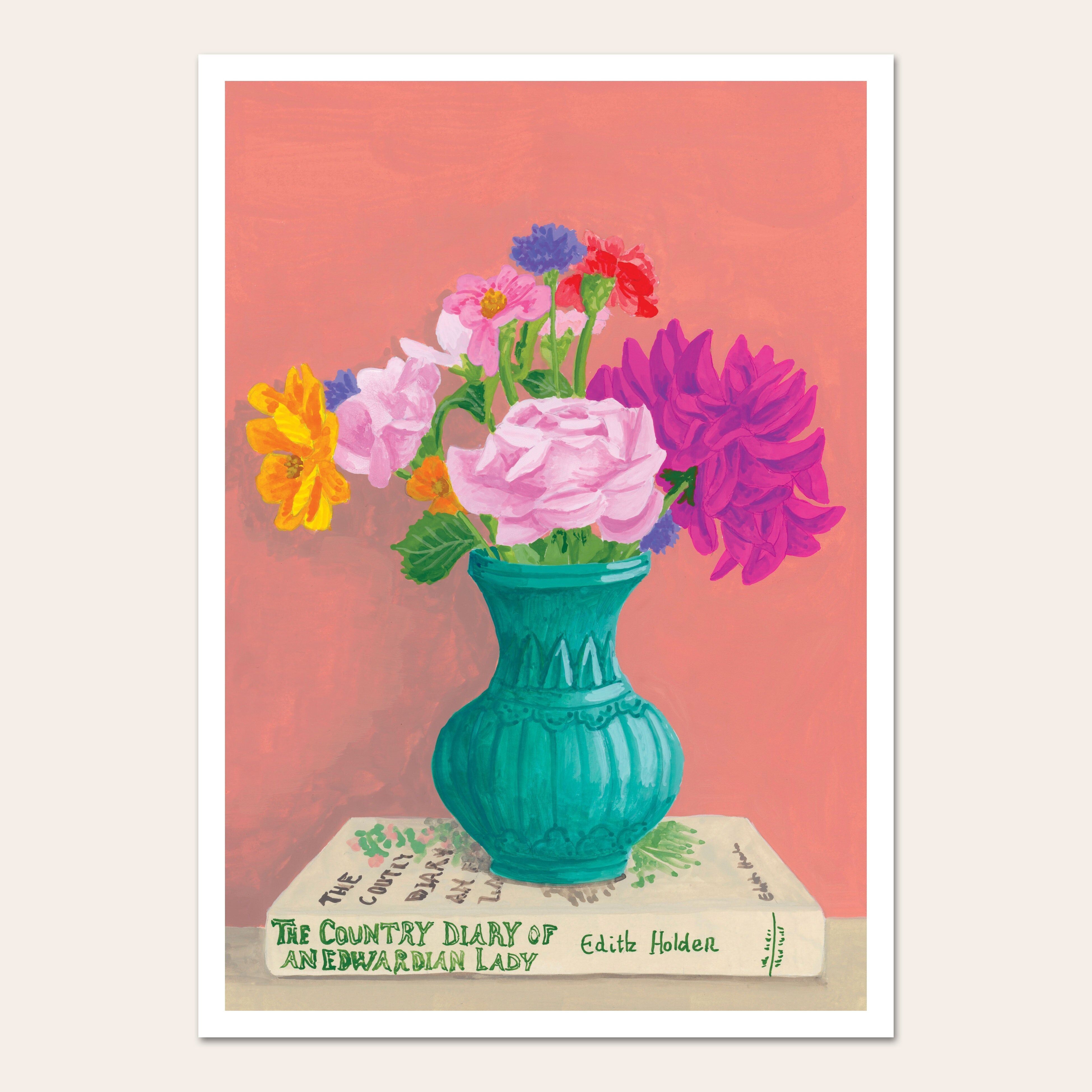 Edwardianisches Damenplakat