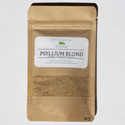 Psyllium Blond Bonature - Busta kraft da 100g