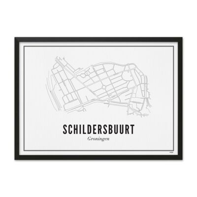 Prints - Groningen - Schildersbuurt