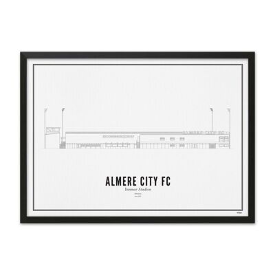 Prints - Het Yanmar stadion - Almere City