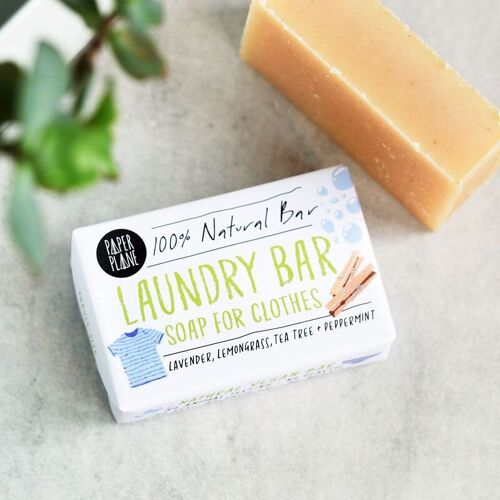 Laundry Bar 100% Natural Vegan Plastic-free