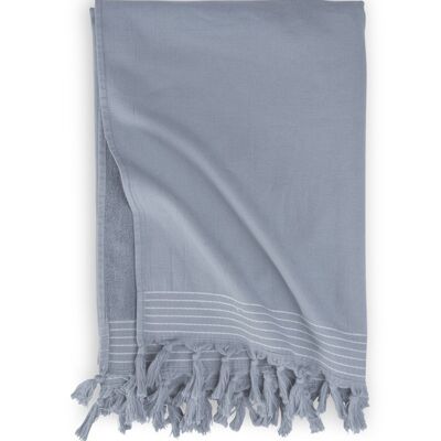 WALRA Hamamdoek Soft Cotton Blauw - 100x180 cm