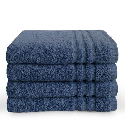 BYRKLUND Badlaken Bath Basics Blauw - 70x140 cm