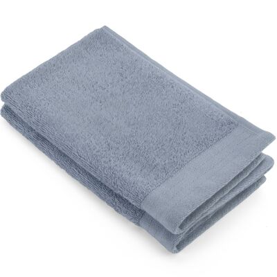 Set of 2 Blue Cinque Linen Cotton Kitchen Towels Florence - LinenMe