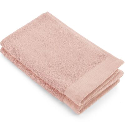 WALRA Gastendoek Soft Cotton I Roze (set 2 stuks) - 30x50 cm