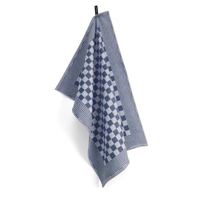 BYRKLUND Theedoek Clean & Tidy Blauw - 6x 50x70 cm