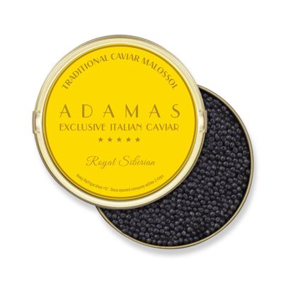 Caviale Adamas - Etichetta Gialla Royal Siberian - 30G