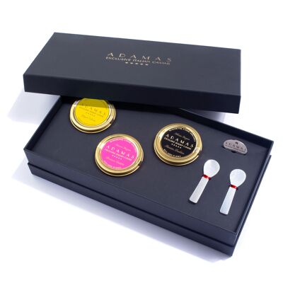 Set de regalo de caviar Adamas - 3 x 30 g