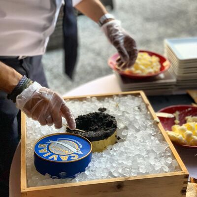 Caviar Adamas - Osciètre Premium Label Rose - Boîte Originale 1 Kilo
