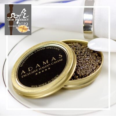 Caviale Adamas - Black Label Siberiano Classico - 500g