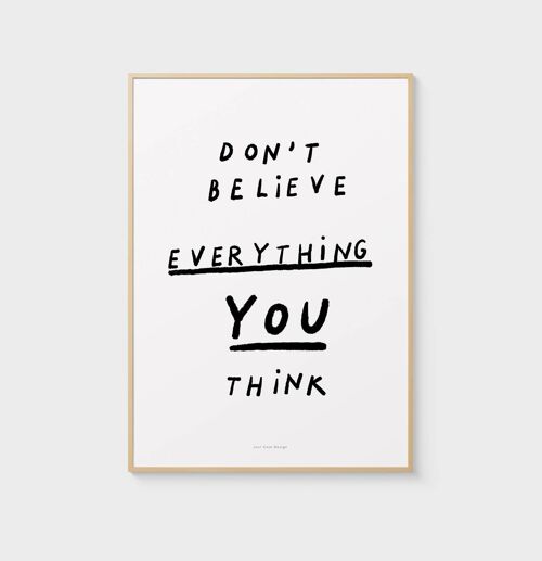 A4 Quote Wall Art Print 10