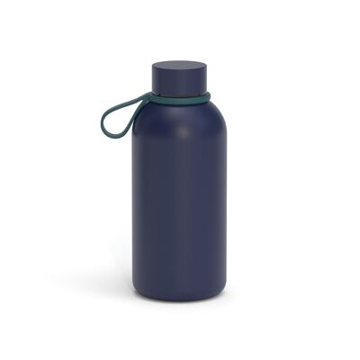 Wiederverwendbare Thermosflasche 350 ml - Mitternachtsblau - EKOBO