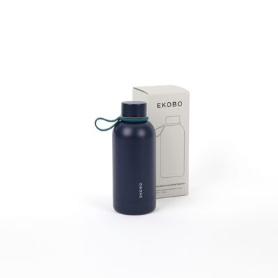 Reusable Thermos Bottle 350 ml - Midnight Blue - EKOBO