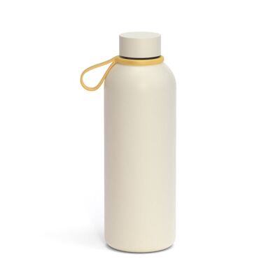 Wiederverwendbare Thermosflasche 500 ml - Elfenbein - EKOBO