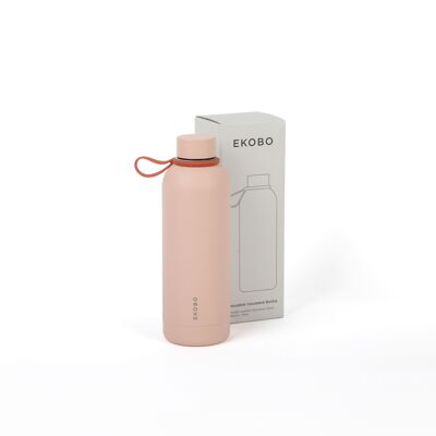 Bottiglia termica riutilizzabile 500 ml - Blush - EKOBO