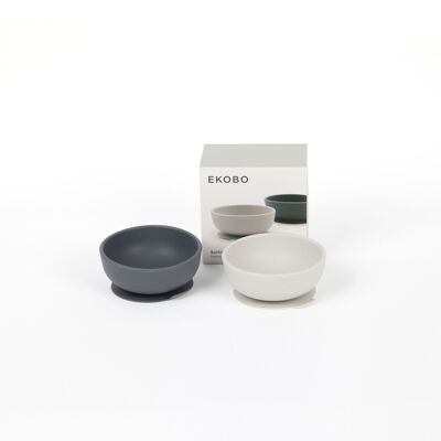 Set di 2 ventose in silicone - Cloud / Storm - EKOBO