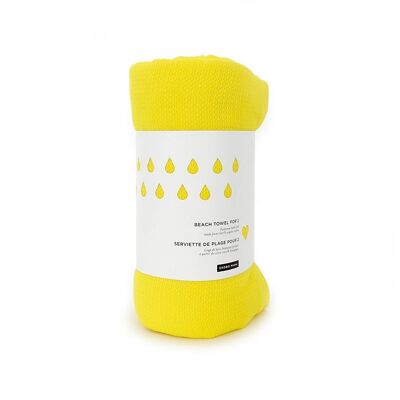 Beach Towel for 2 - Lemon - EKOBO