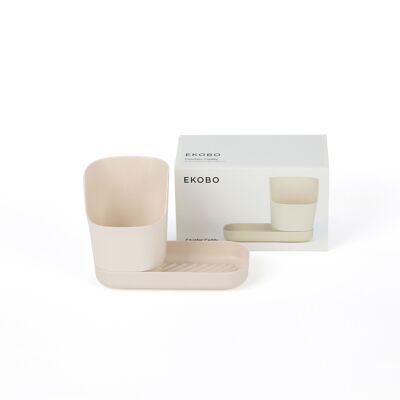 Rangement Organisateur Évier - Off White - EKOBO
