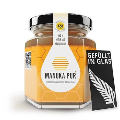 Manuka Honig 400+ MGO in Glas 500g