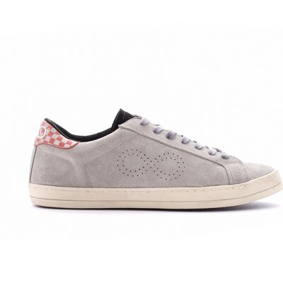 Rubrics low suede grey orange