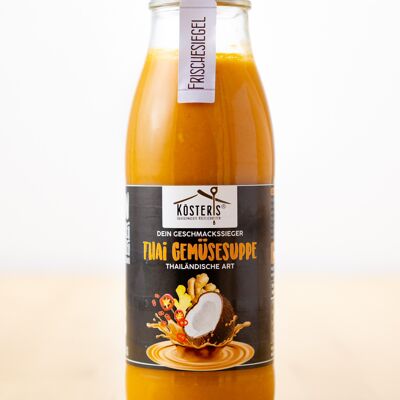 Thailändische gemüse Suppe