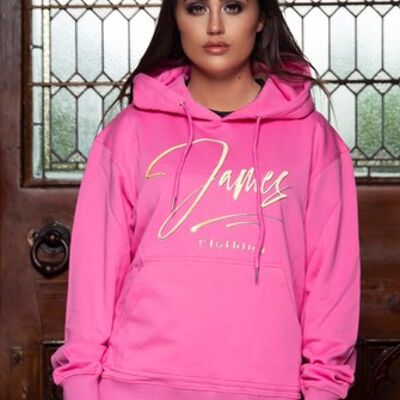 JC MUSIC-ART HOODIE - MEN - Pink