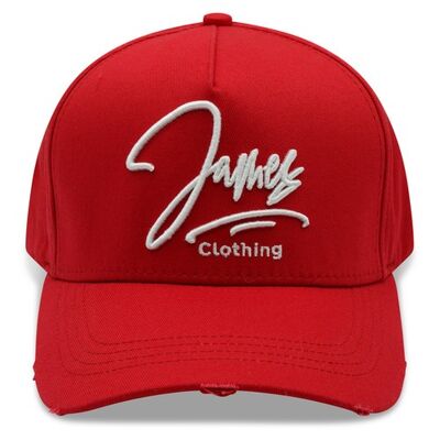 JC Baseball Signature Cap  Red