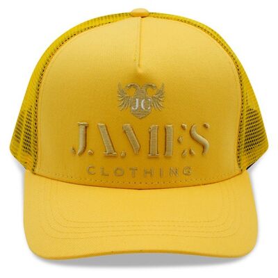 JC Trucker Cap - Yellow