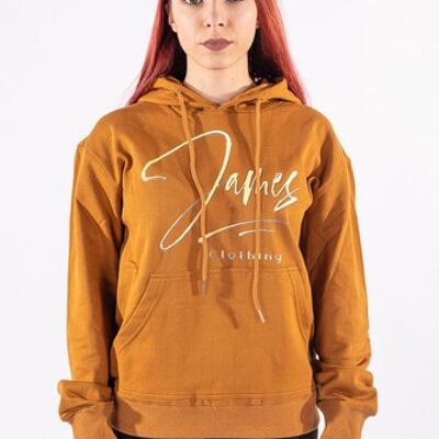 JC-MUSIC ART HOODIE - Women - Orange